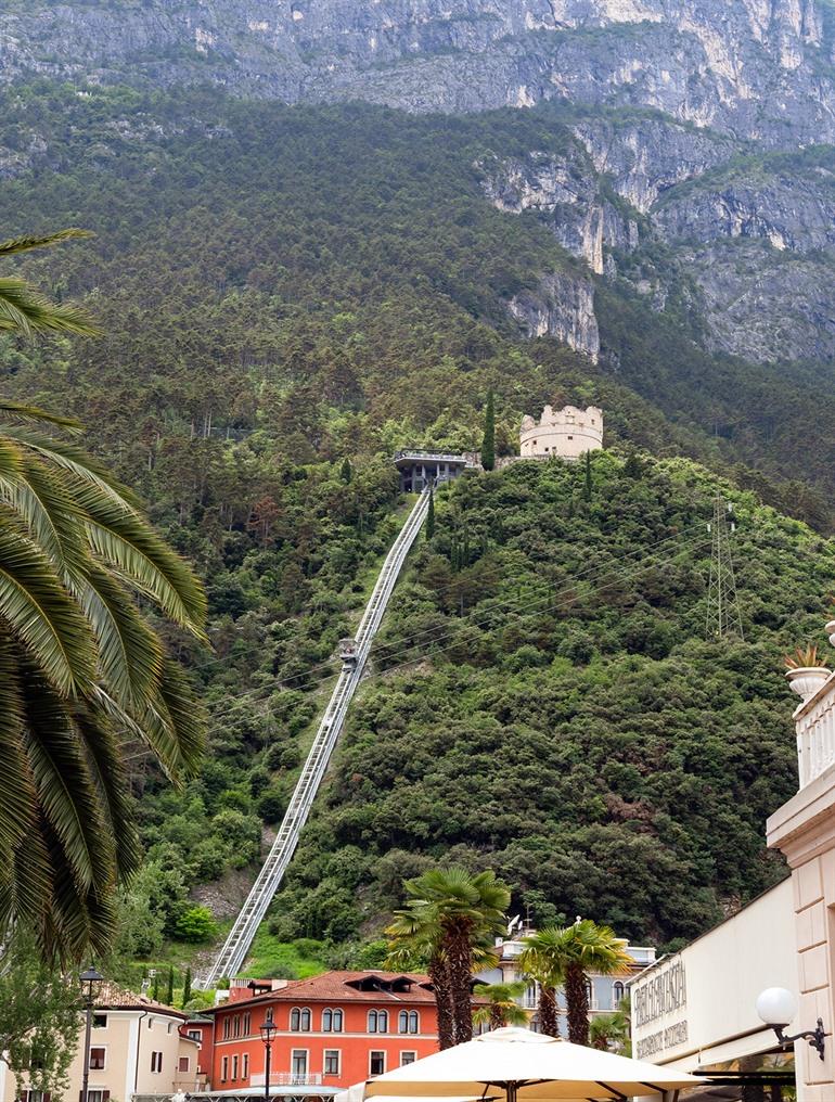Panoramalift naar Bastione di Riva