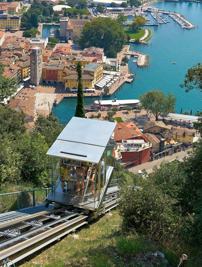 Panoramalift naar Bastione di Riva
