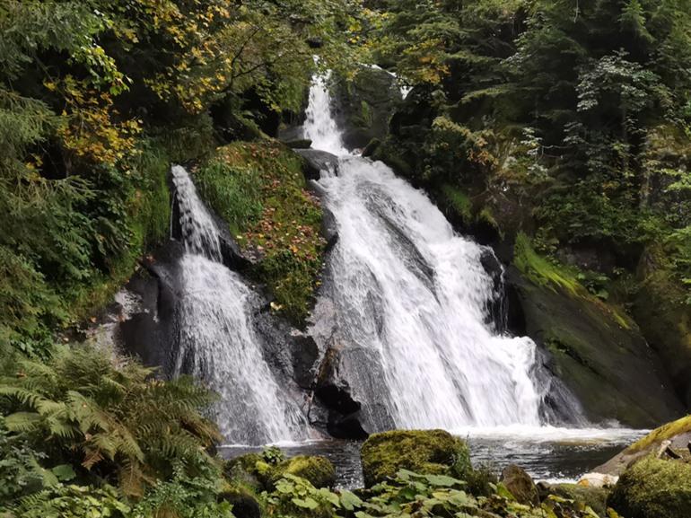 Panoramawandeling watervallen van Triberg