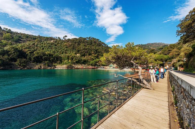 Paraggi Beach, strand nabij Portofino