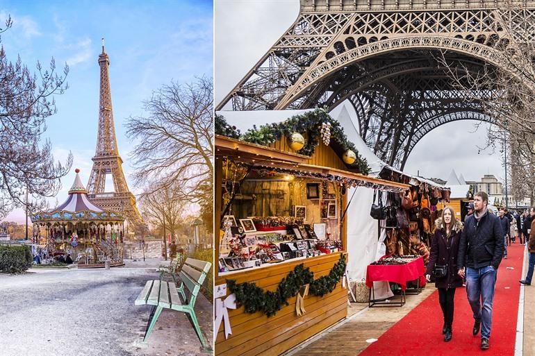 Parijs bezoeken in de kerstperiode