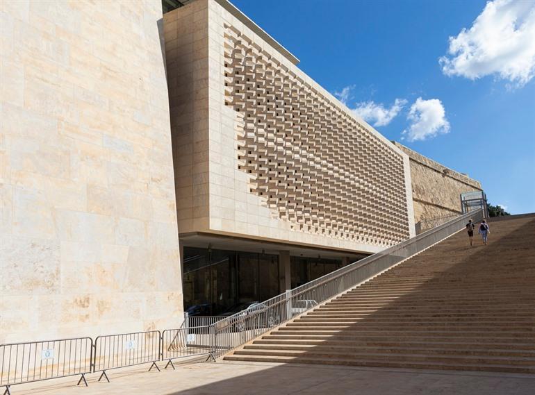 Parlementsgebouw van Malta in Valletta
