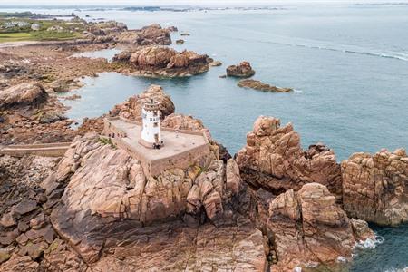 Phare du Paon op Île de Bréhat, Bretagne