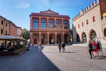 Piazza Cavour in Rimini, Emilia-Romagna