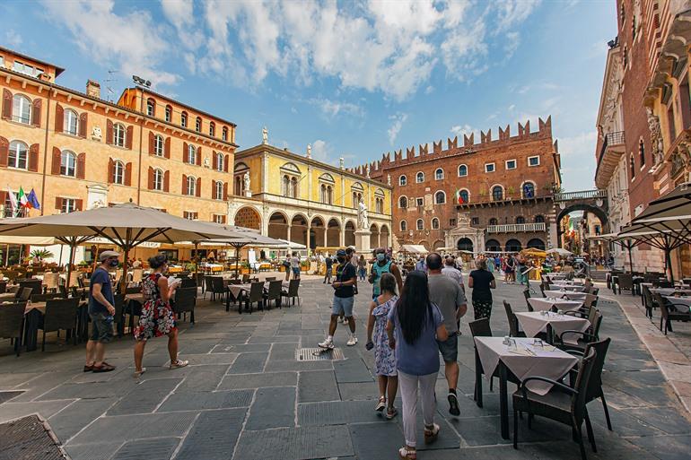 Piazza dei Signori in Verona