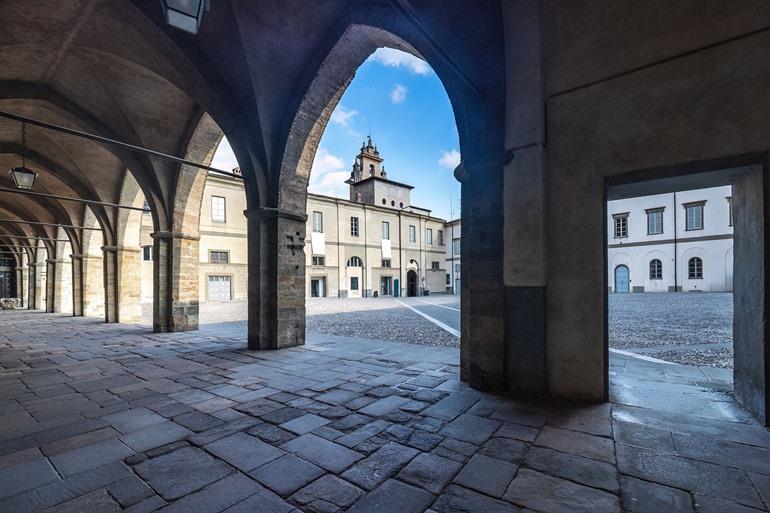 Piazza della Citadella in Bergamo