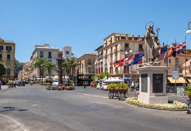 Piazza Tasso in Sorrento