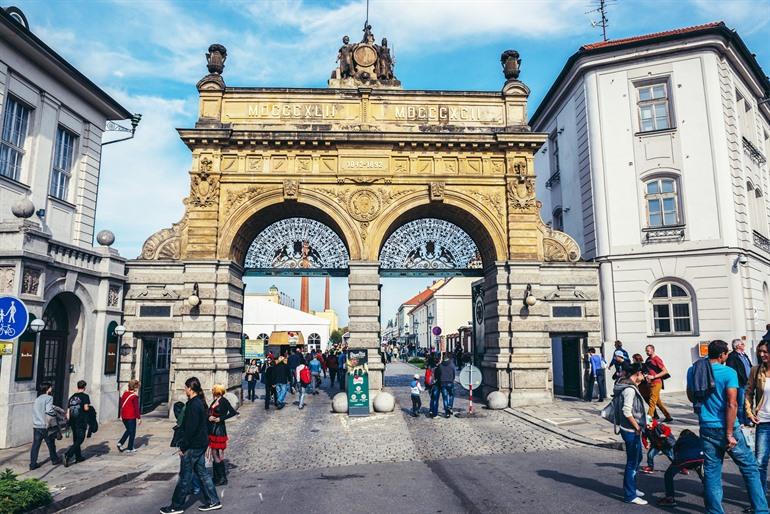 Pilsen Ingang Brouwerij