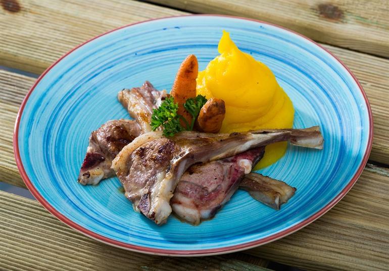 Pinnekjøtt proeven in Noorwegen