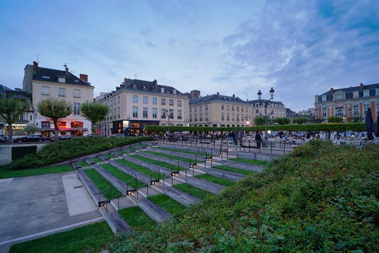 Place du Forum in Reims