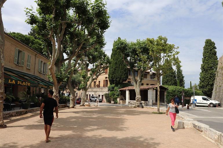 Place du Jeu de Boules in Saint-Paul-de-Vence, Provence
