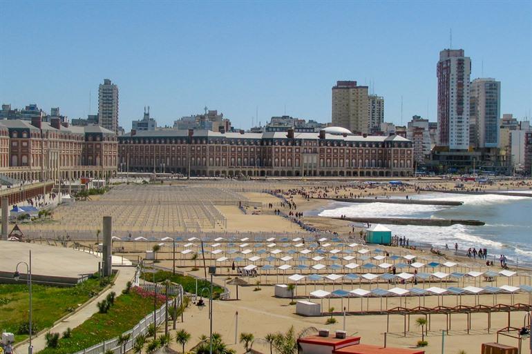 Playa Bristol in het centrum