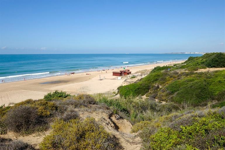 Playa de los Lances aan Costa de la Luz