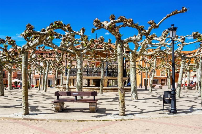 Plaza Major in Belorado