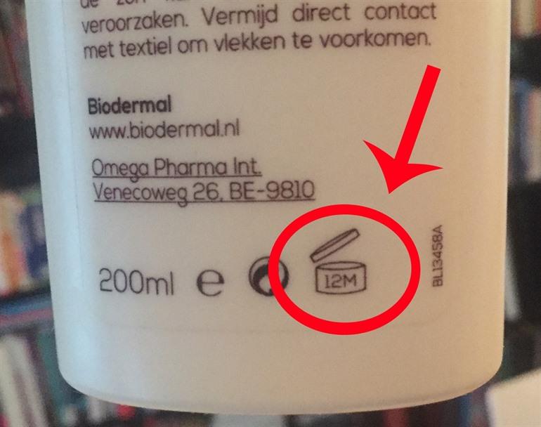 PNO - Geldigheidsdatum zonnecreme