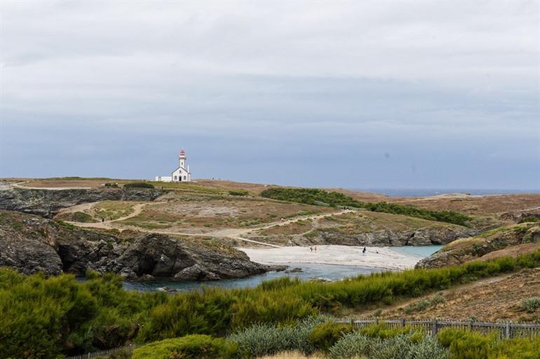 Pointe des Poulains bij Port de Sauzon