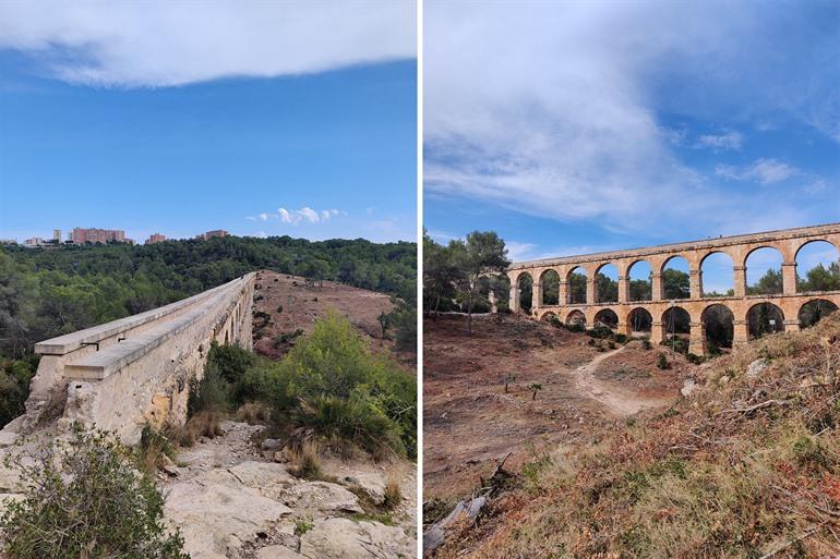 Pont del Diable in Tarragona, Catalonië