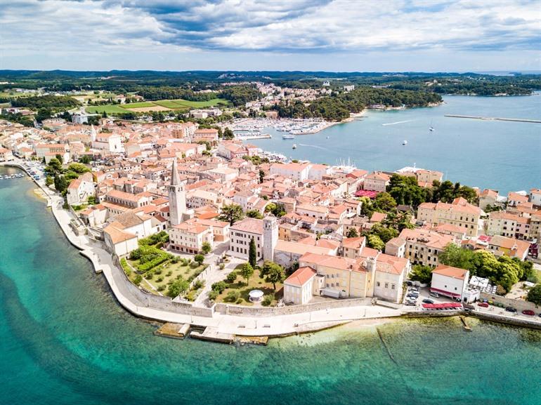 Porec in Istrië
