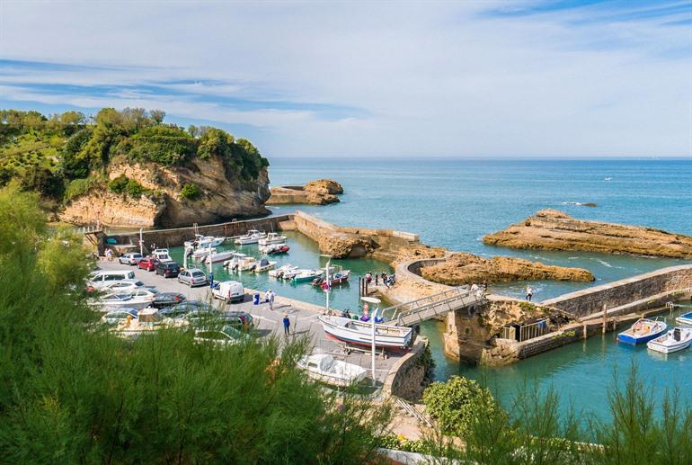 Port des Pêcheurs in Biarritz
