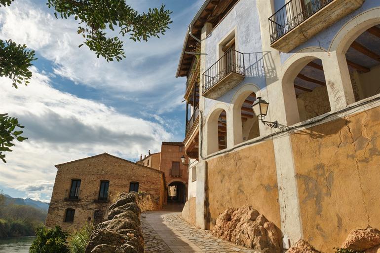Portal del Motxo in Miravet, Catalonië
