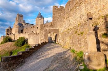 Porte d'Aude in Carcassonne