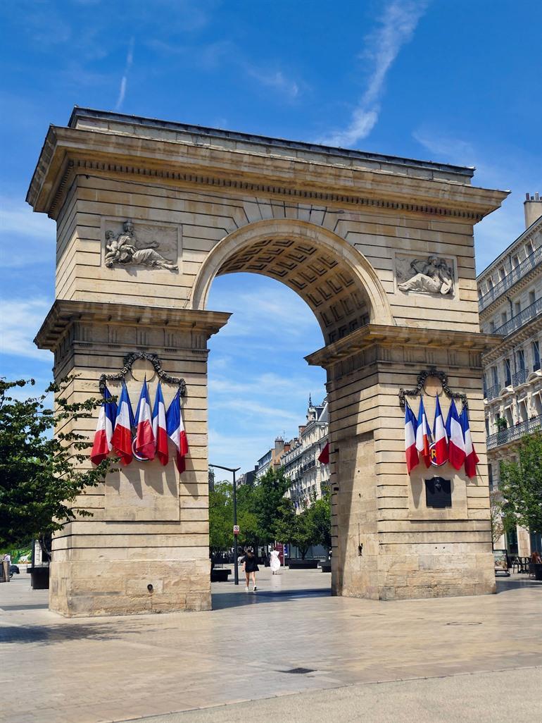 Porte Guillaume in Dijon, Bourgogne