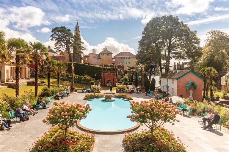 Portmeirion in Wales 