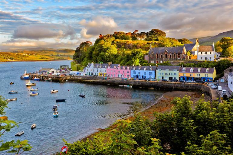 Portree op Isle of Skye