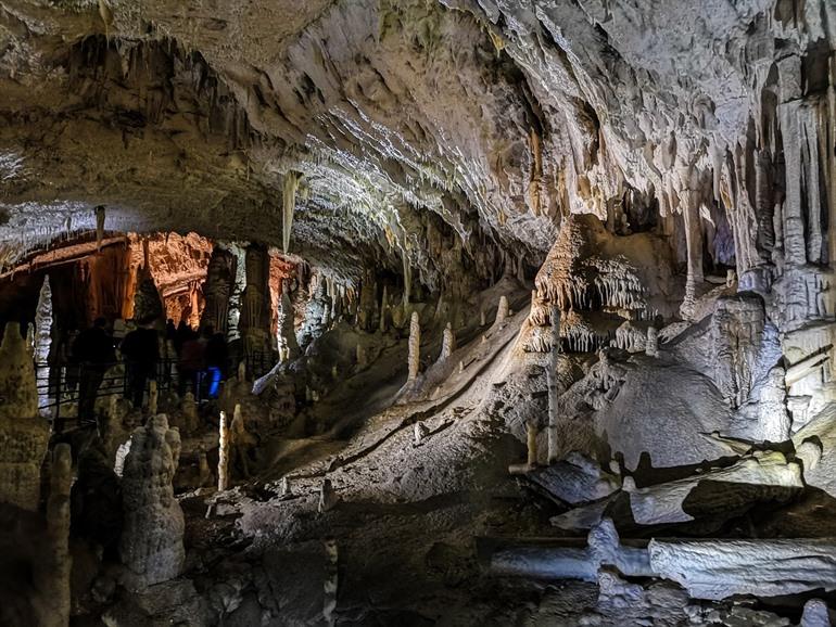 Postonja Grotten in Slovenië