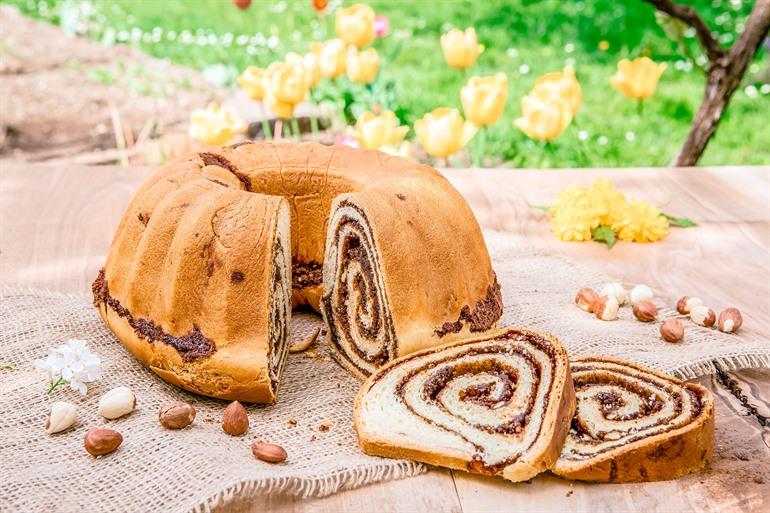 Potica, een Sloveense cake