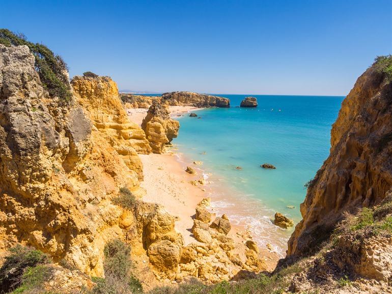 Praia de São Rafael bezoeken in Albufeira, Algarve