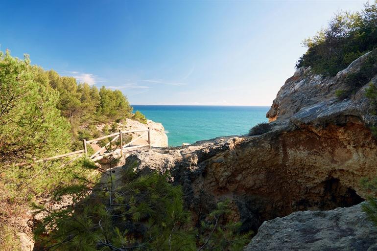 Praia do Carvalho in de Algarve