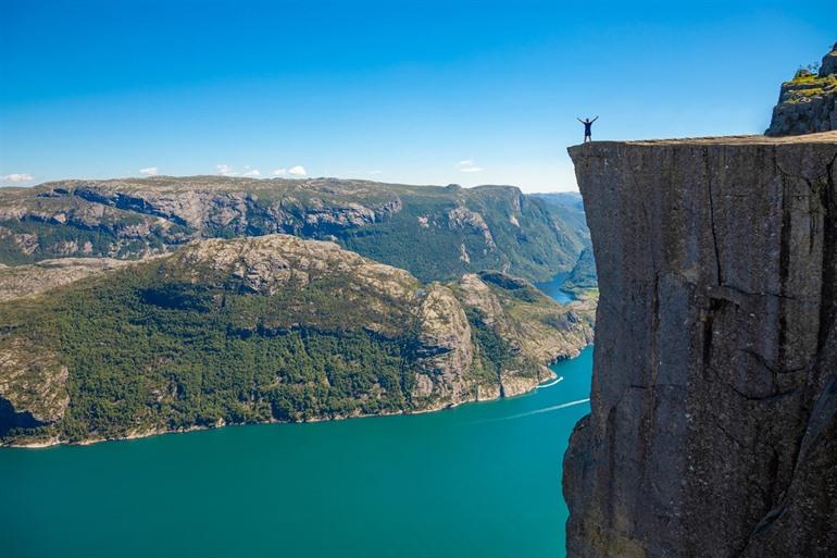 Preikestolen Noorwegen