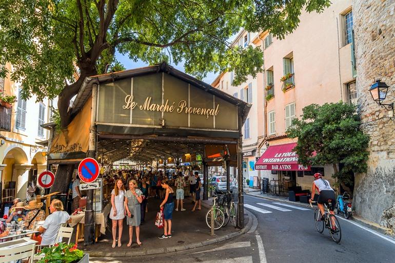 Provinciaalse markt van Antibes