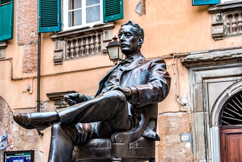 Puccini museum in Lucca