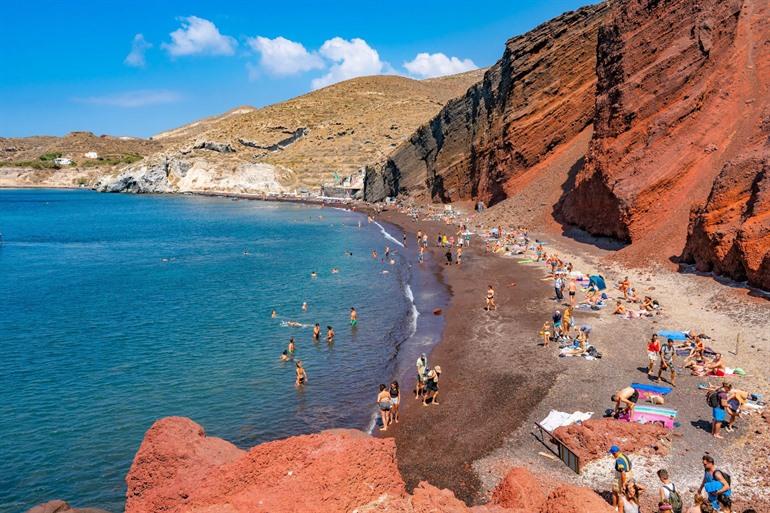 Red Beach, Santorini