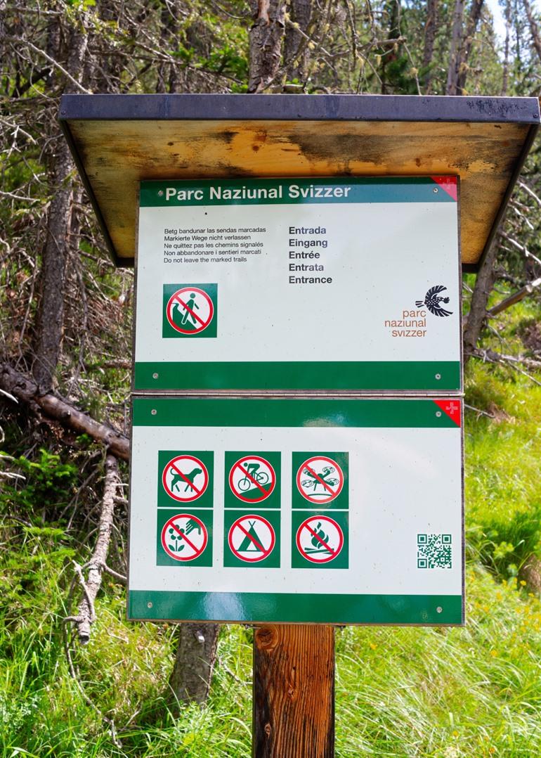 Regels in het Nationaal Park