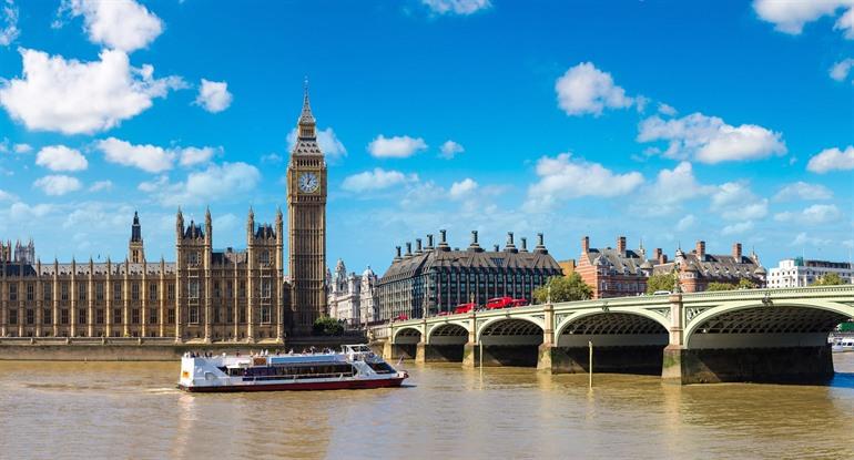Riviercruise in Londen, VK