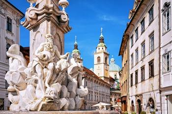 Robba Fountain Ljubljana