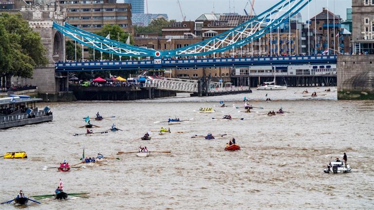 Rondvaart op de Thames