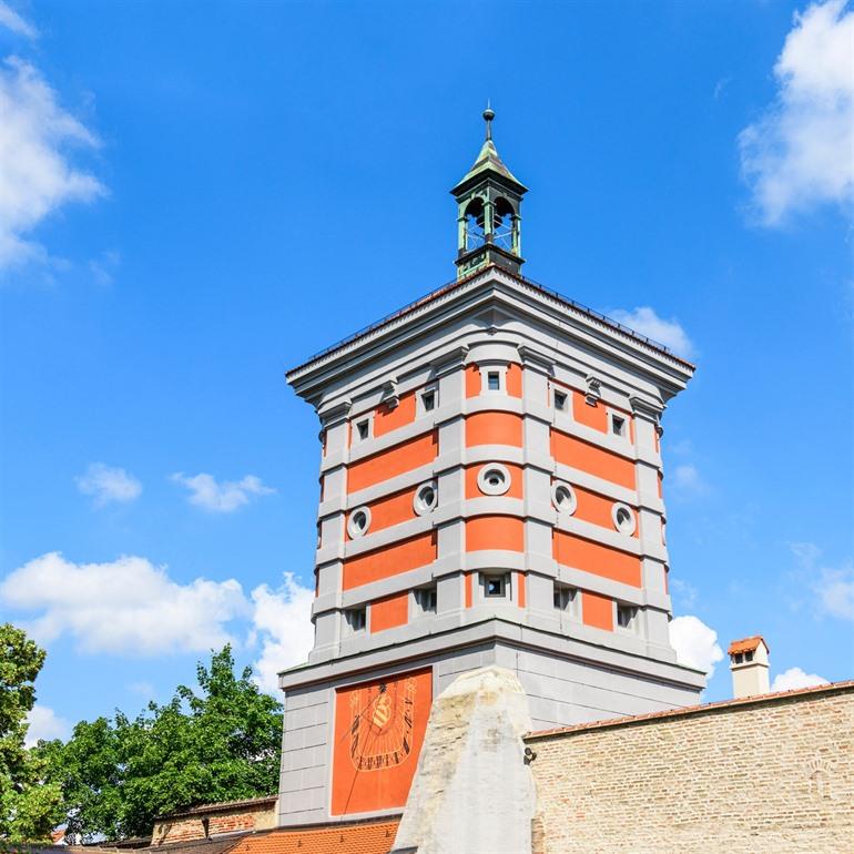 Rotes Tor in Augsburg, Duitsland