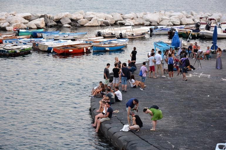 Rotonda Di Via Nazario Sauro in Napels