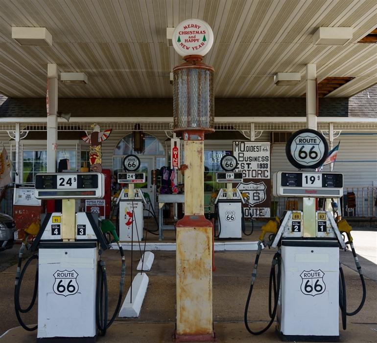 Route 66 in Rolla, Missouri