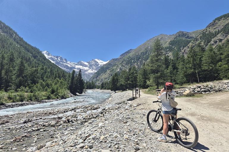 Route naar Nationaal Park van Cogne