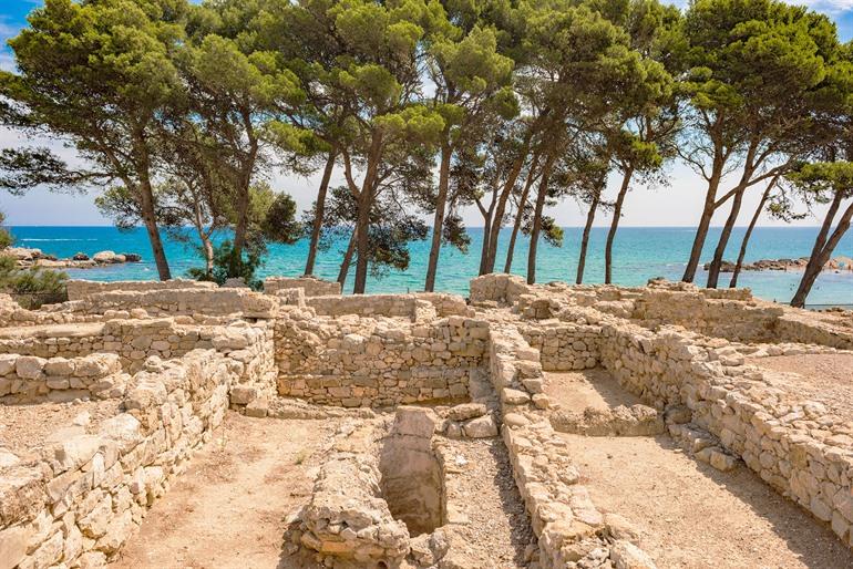 Ruïnes d'Empúries aan de Costa Brava