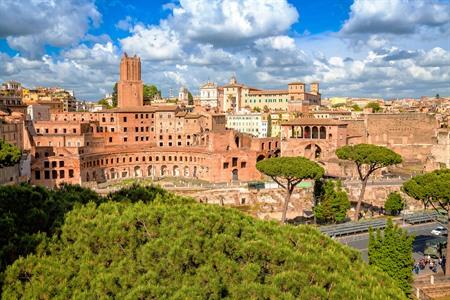 Ruïnes van de Markten van Trajanus in Rome
