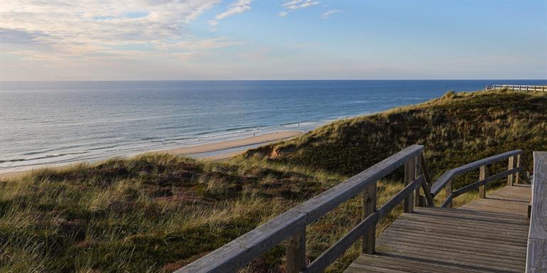 Rust op het waddeneiland Sylt