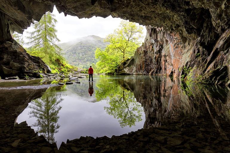 Rydal Cave, Lake District