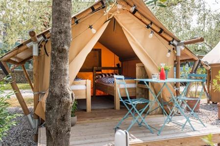 Safaritent boeken op de Al Lago Camping & Rooms