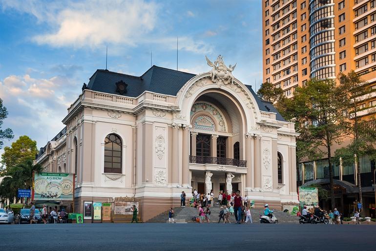 Saigon Opera House in Ho Chi Minh City